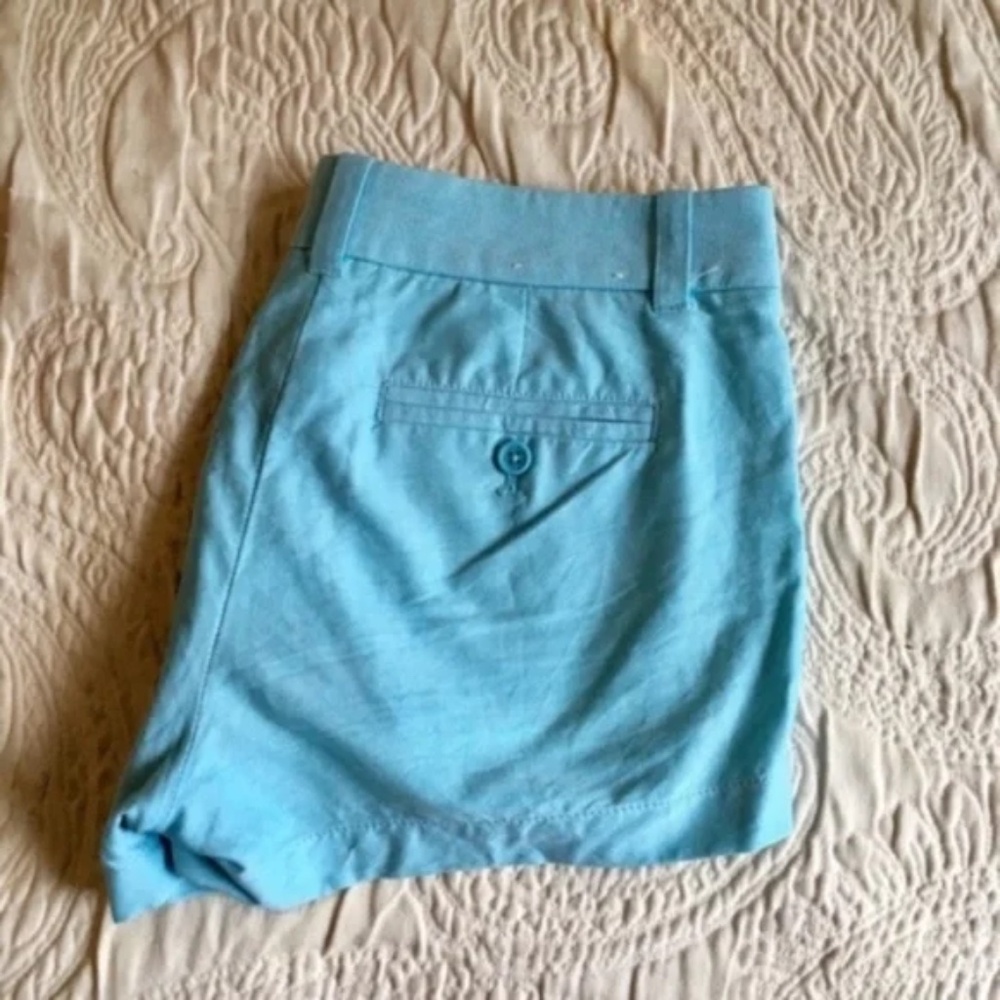 J. Crew Powdered Oxford Shorts Blue
